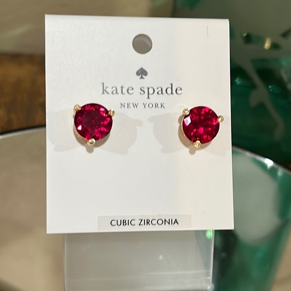 Kate Spade Rise and Shine Festive Pink earrings, NEW! - Picture 6 of 6